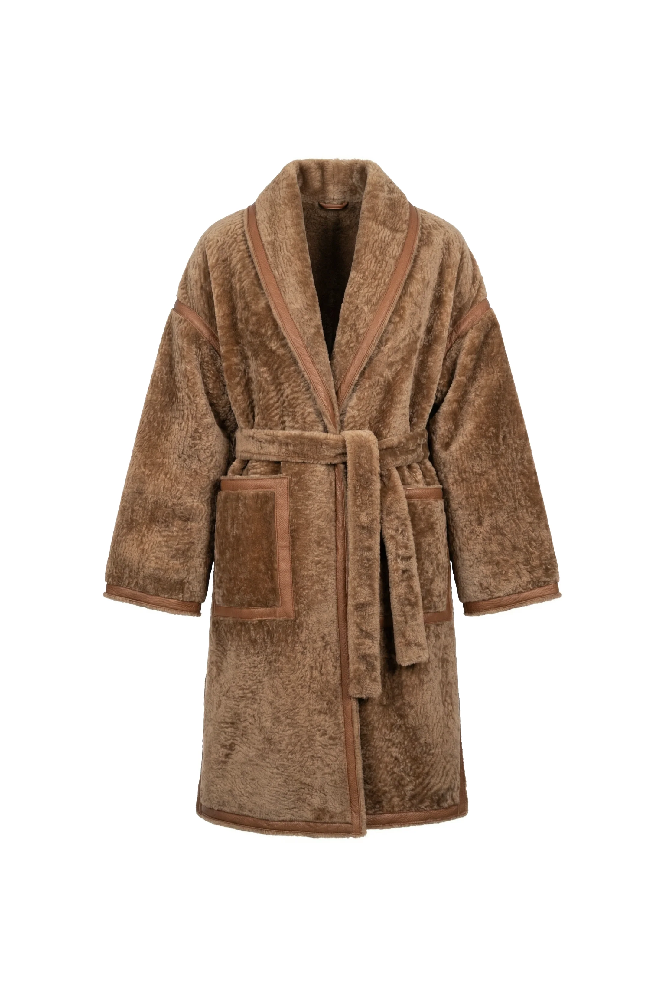 Selvara Astragan Shearling Coat - Image 2