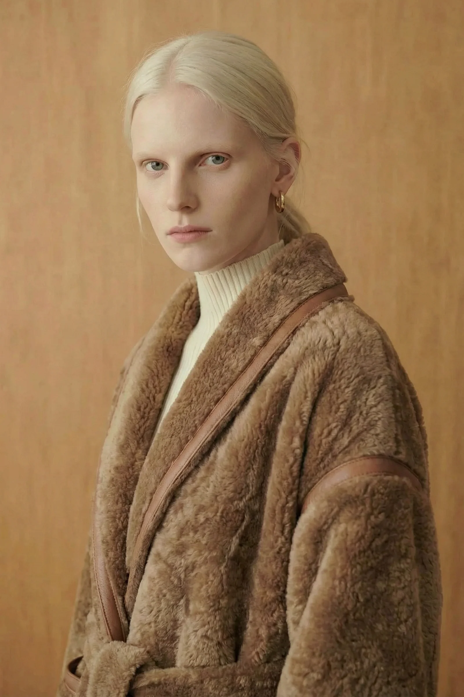 Selvara Astragan Shearling Coat - Image 3