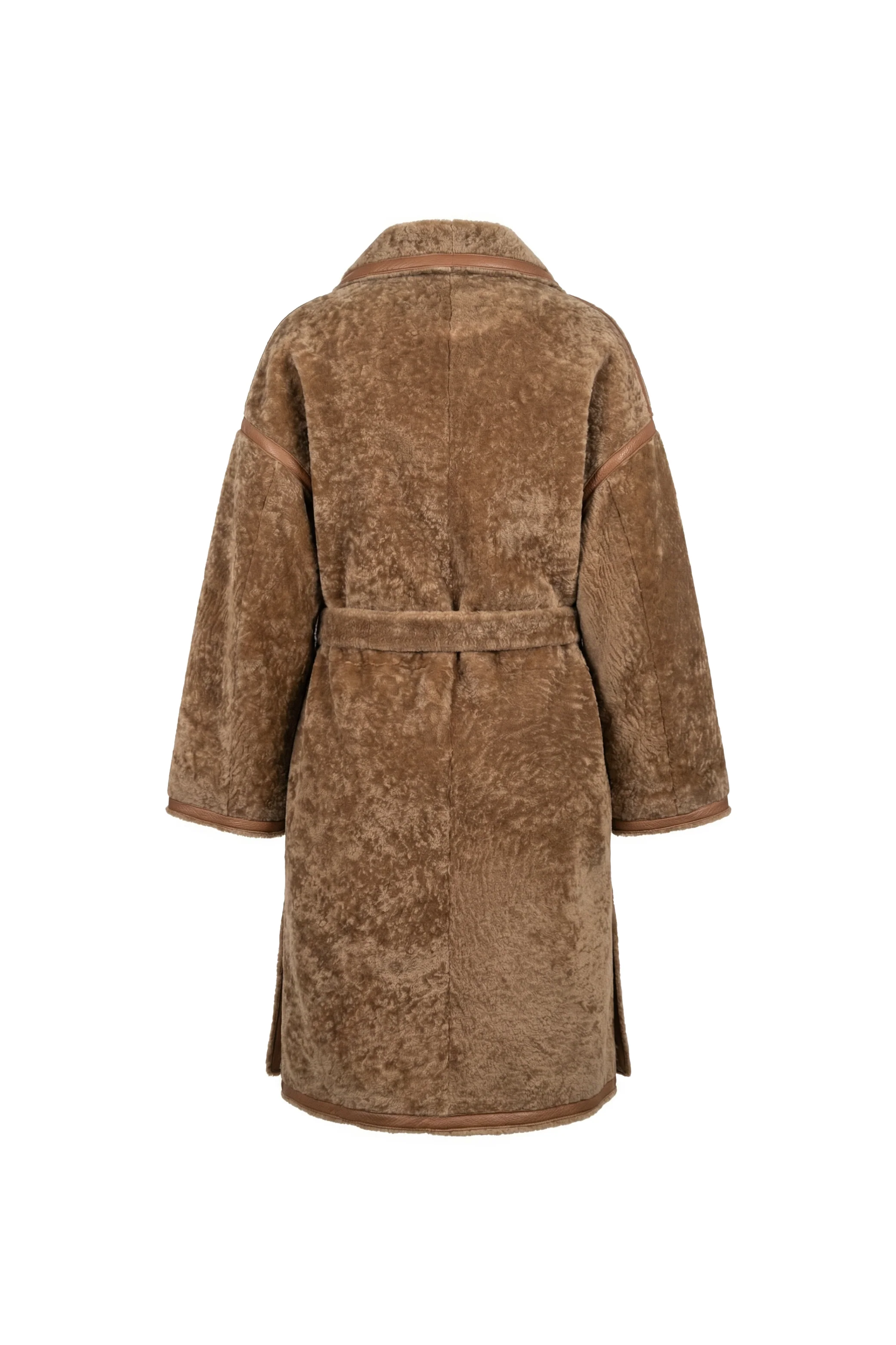 Selvara Astragan Shearling Coat - Image 4