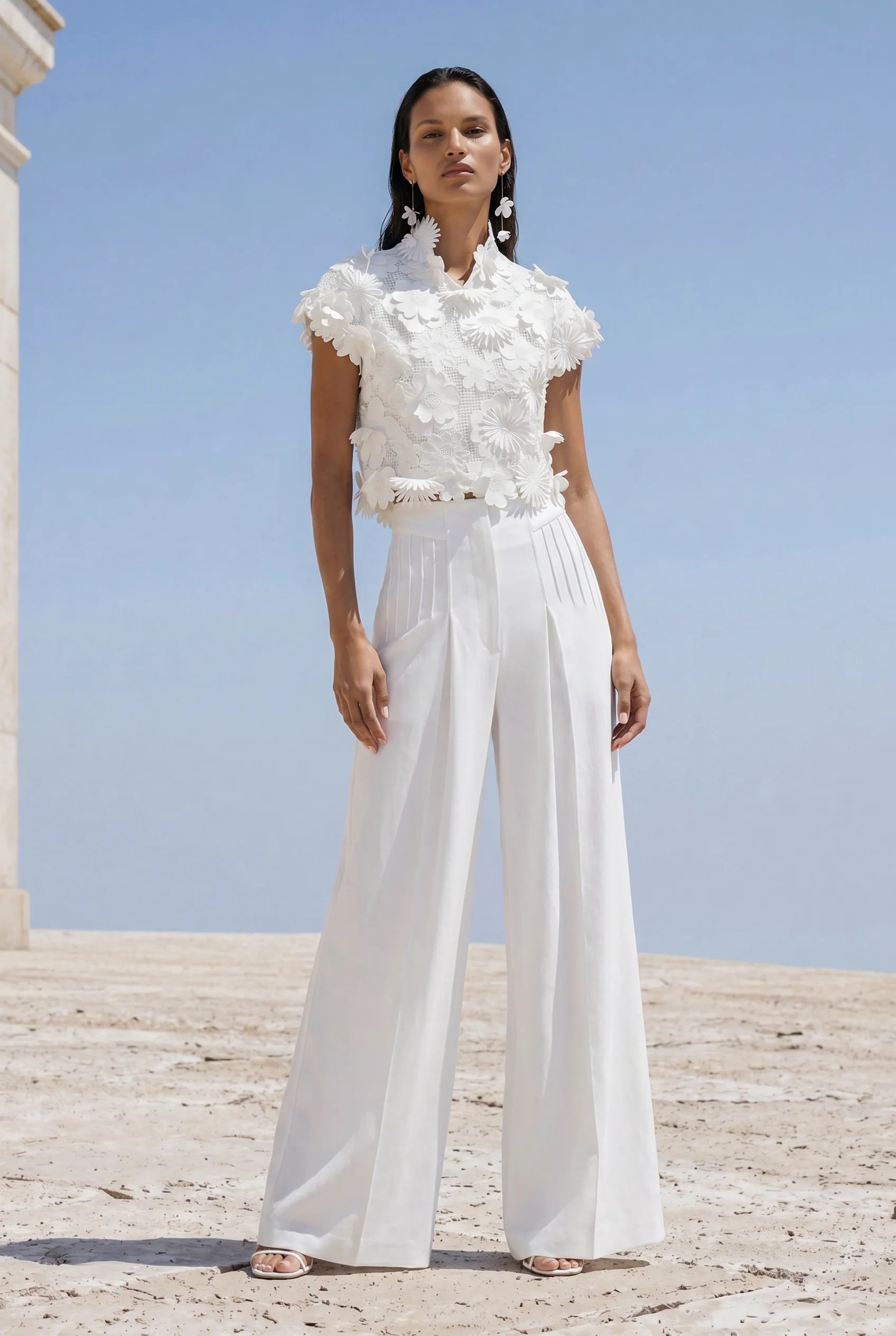 Serelune Marina Wide-Leg Trousers - Image 2