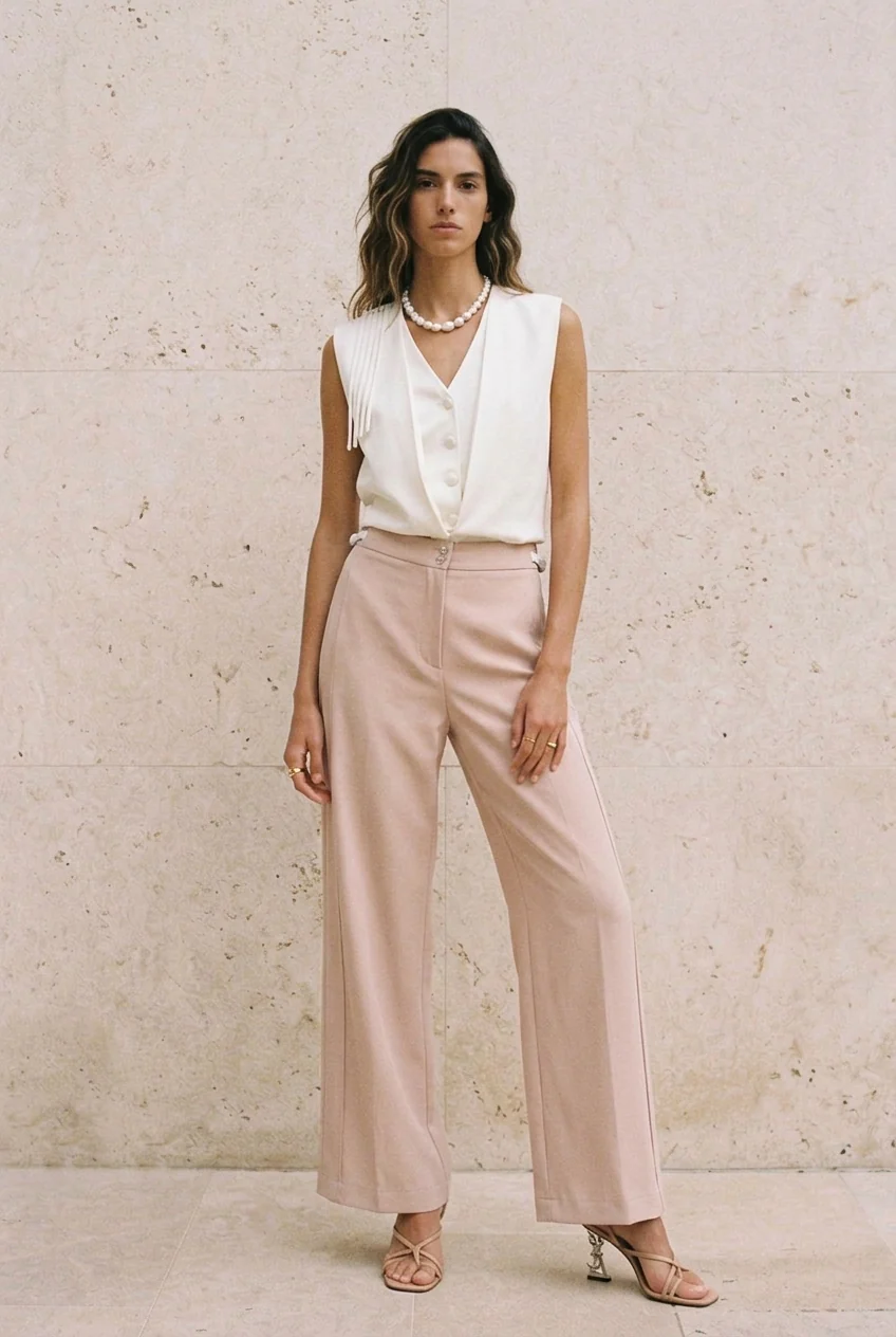 Serica Nodo Fluid Blouse - Image 3
