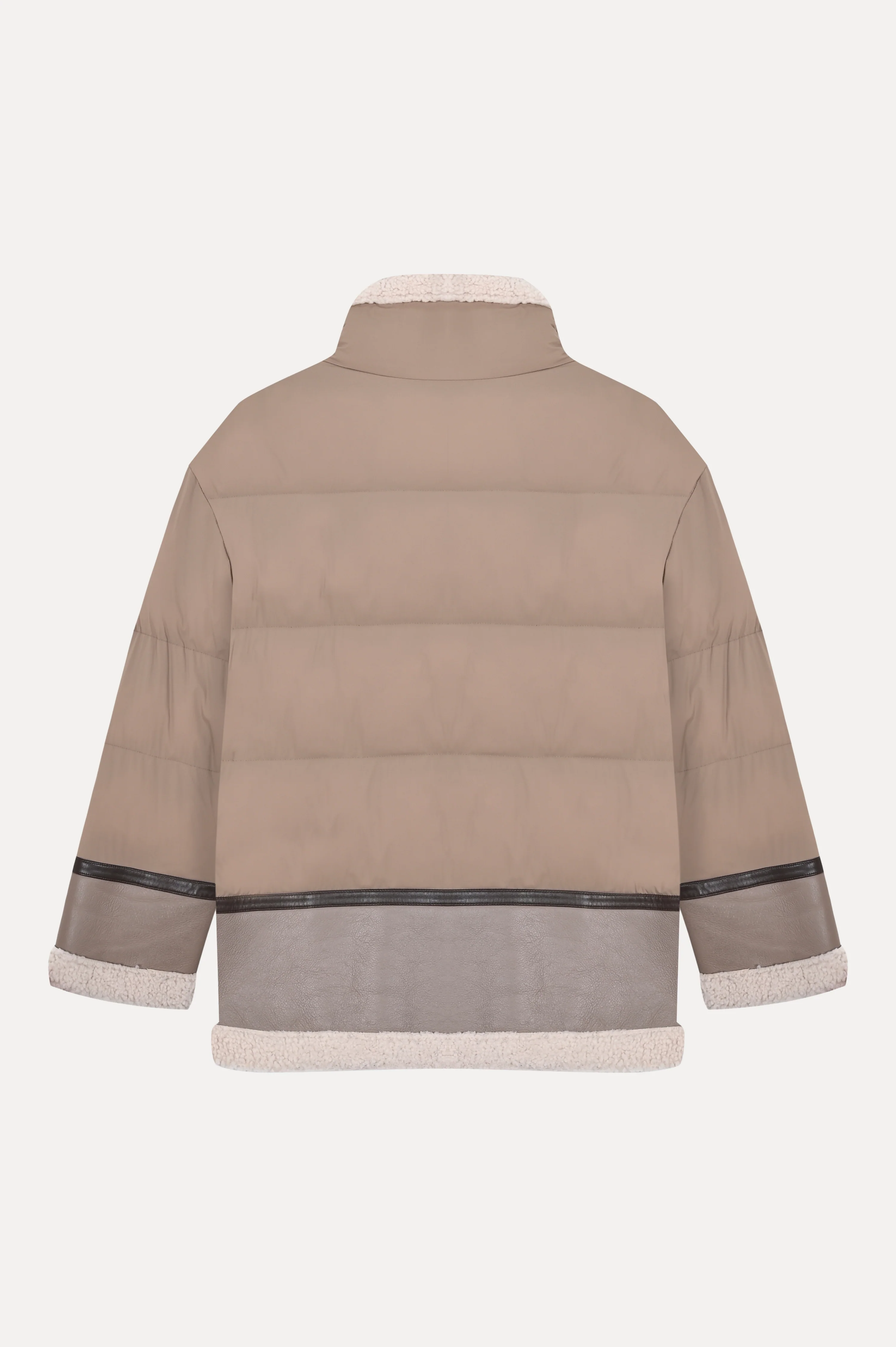 Shearling Leather Jacket - Image 5