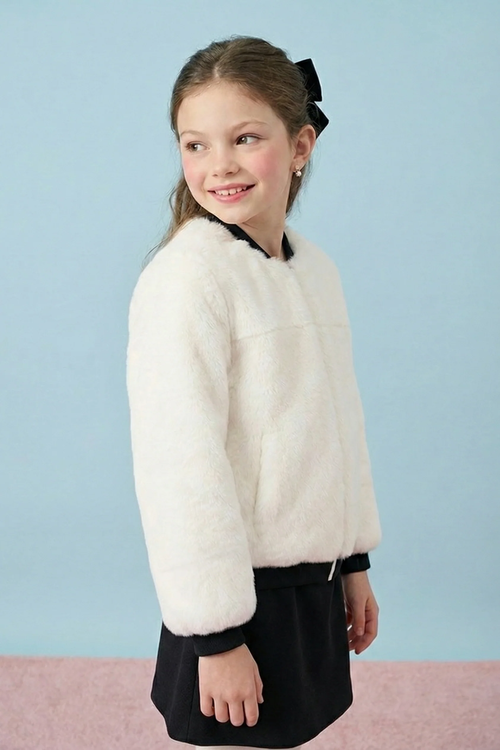Snowheart Ivory Rex Fur Jacket - Image 3