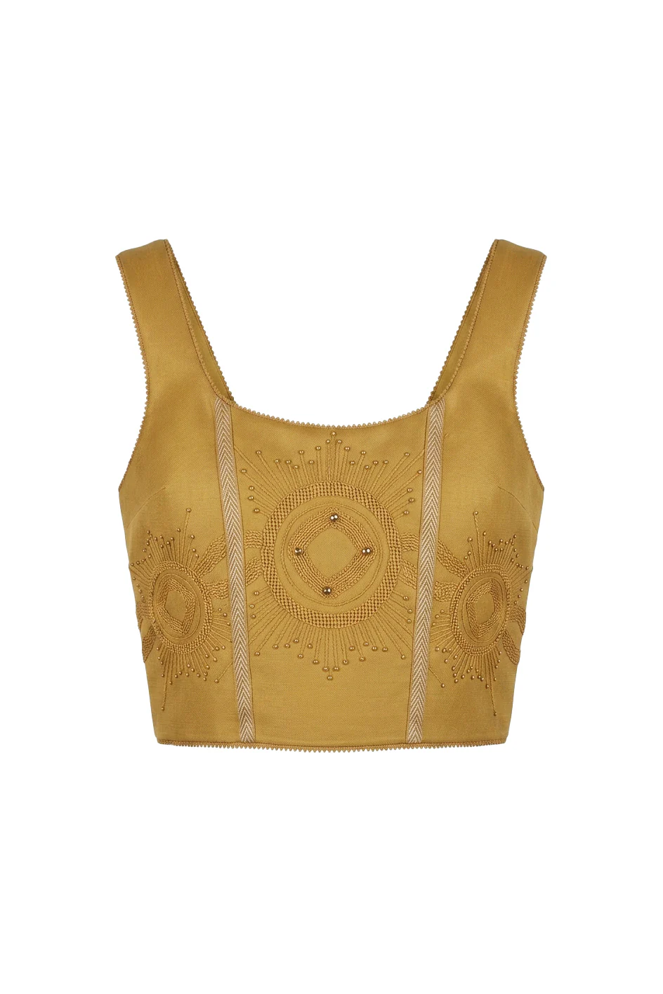 Solea Embroidered Corset Top