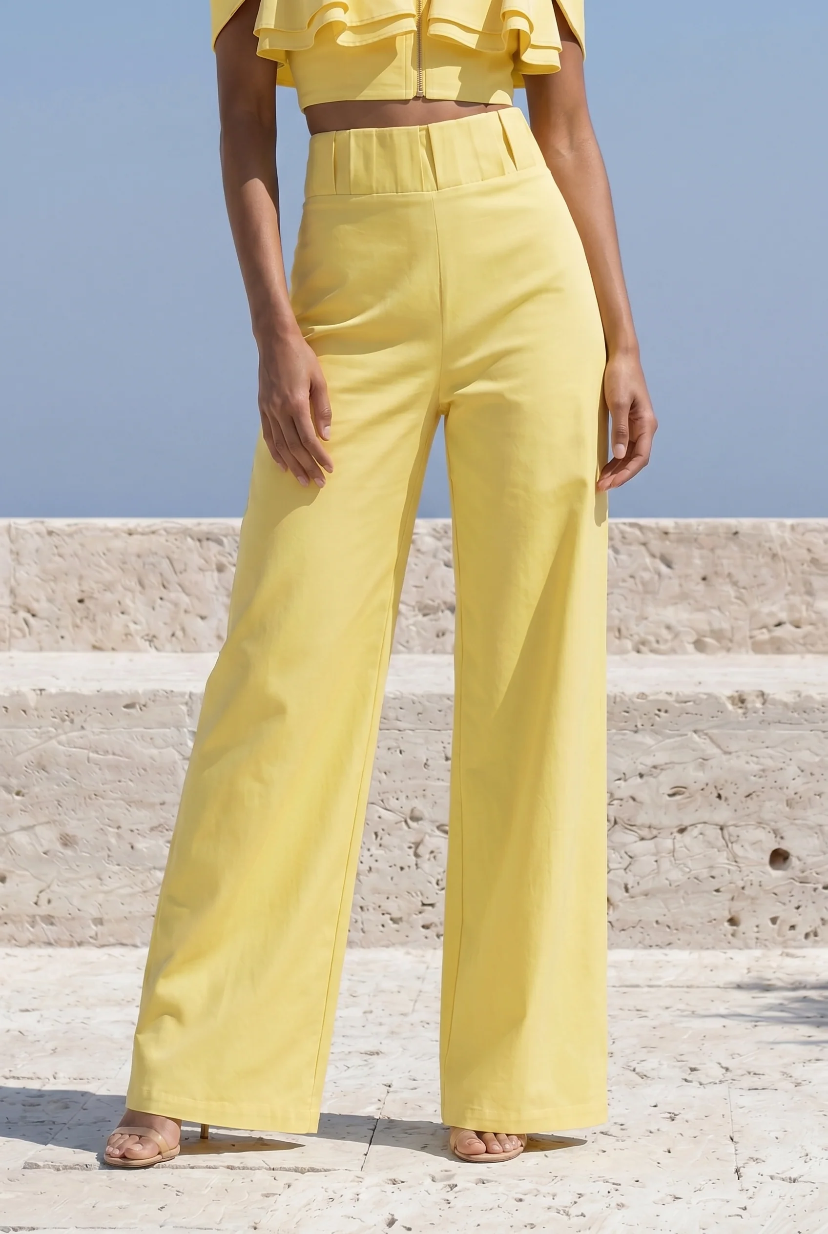 Solevara Wide-Leg Trousers - Image 3