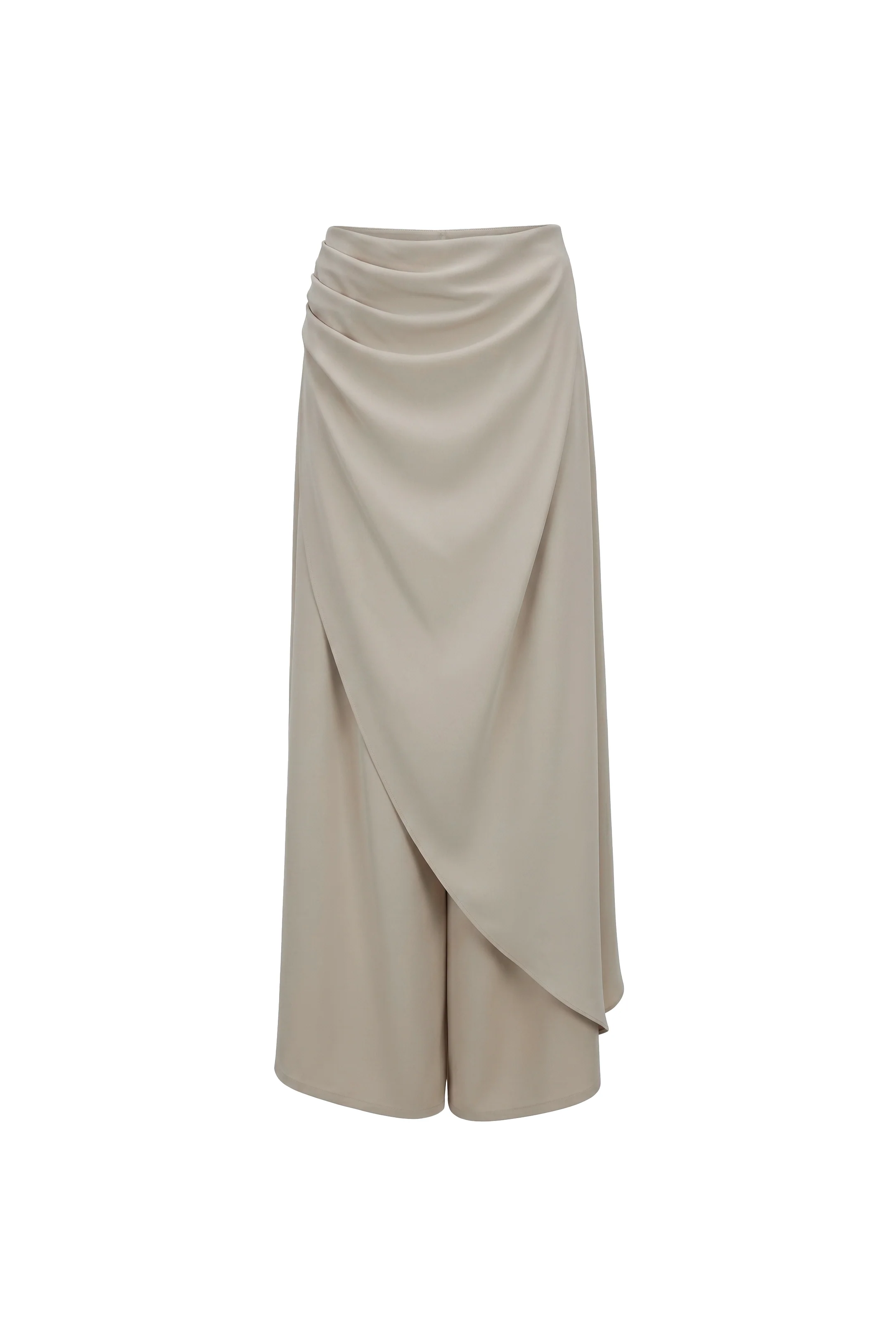 Sorevia Draped Palazzo Trousers - Image 4