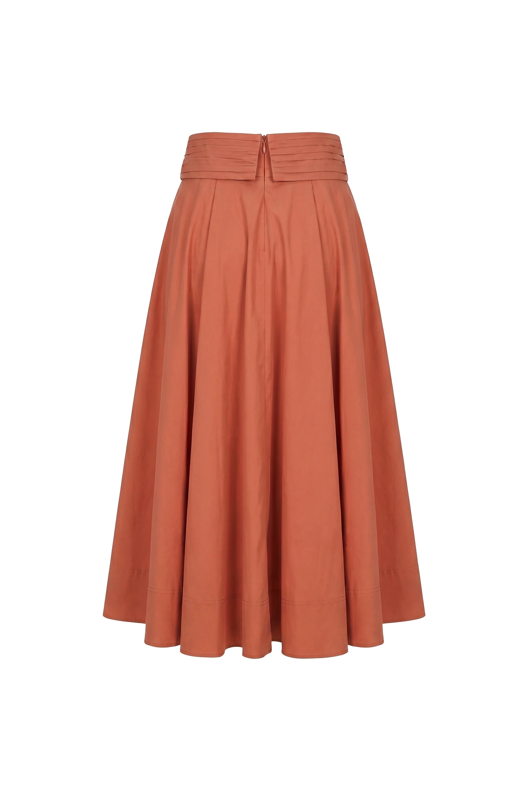 Terrana Draped Midi Skirt - Image 4