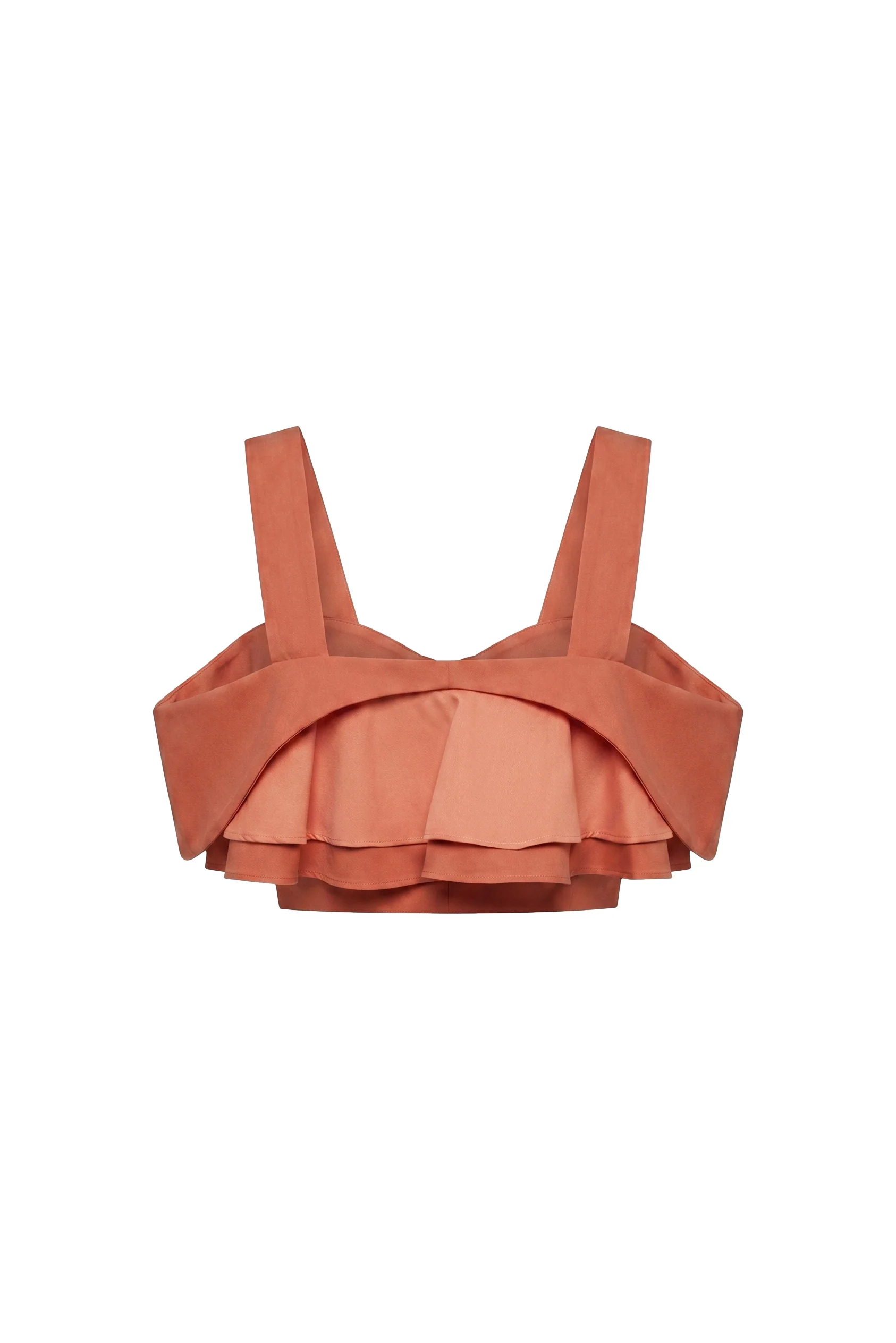Terrana Ruffle Crop Top - Image 4