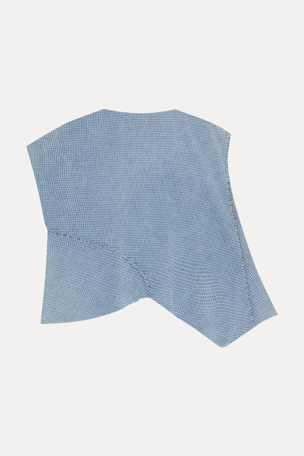 Textured Blue Top - Image 3