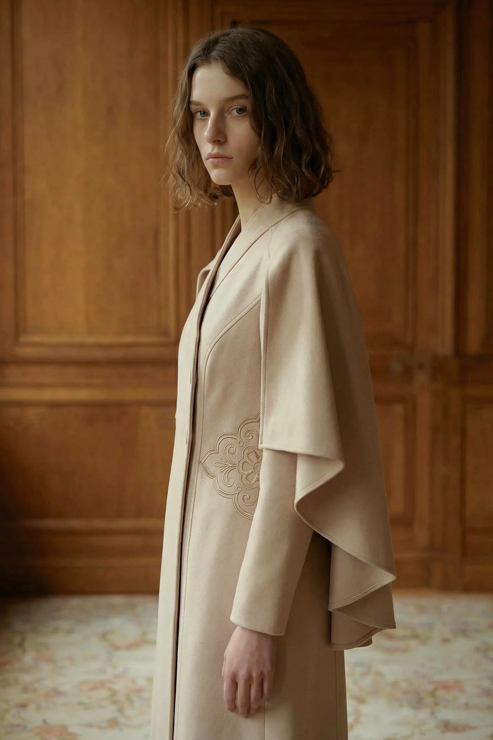 Umber Grace Overcoat - Image 10