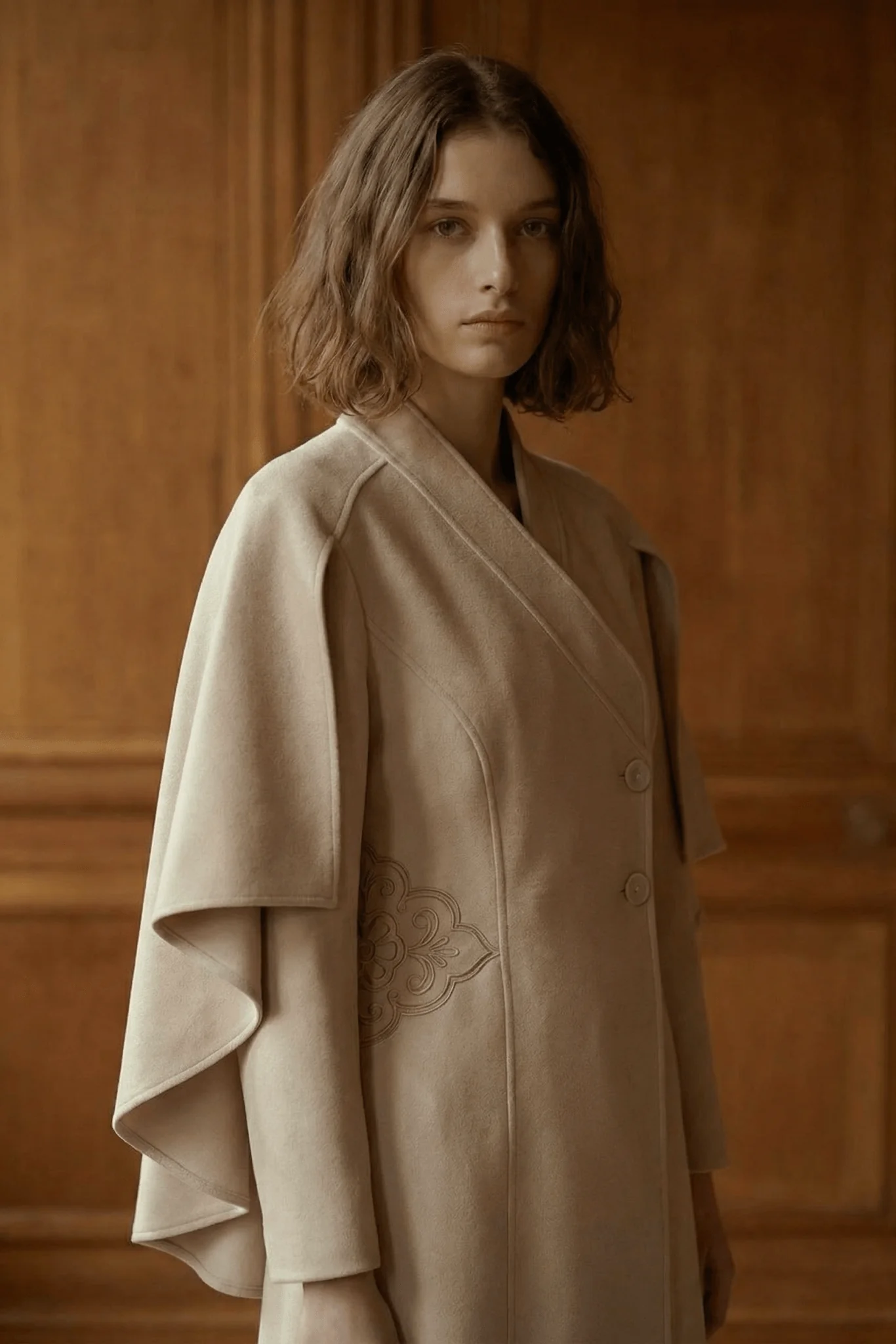 Umber Grace Overcoat - Image 11