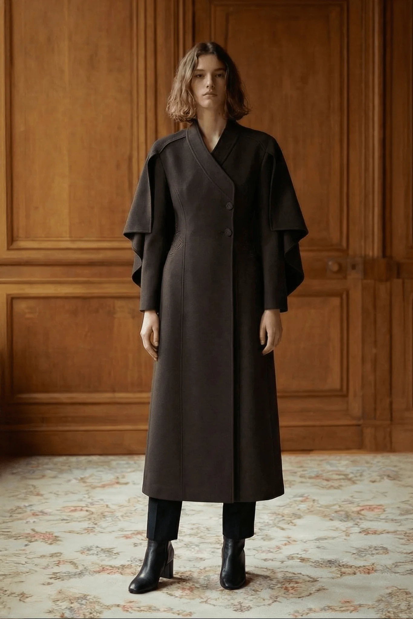 Umber Grace Overcoat - Image 2