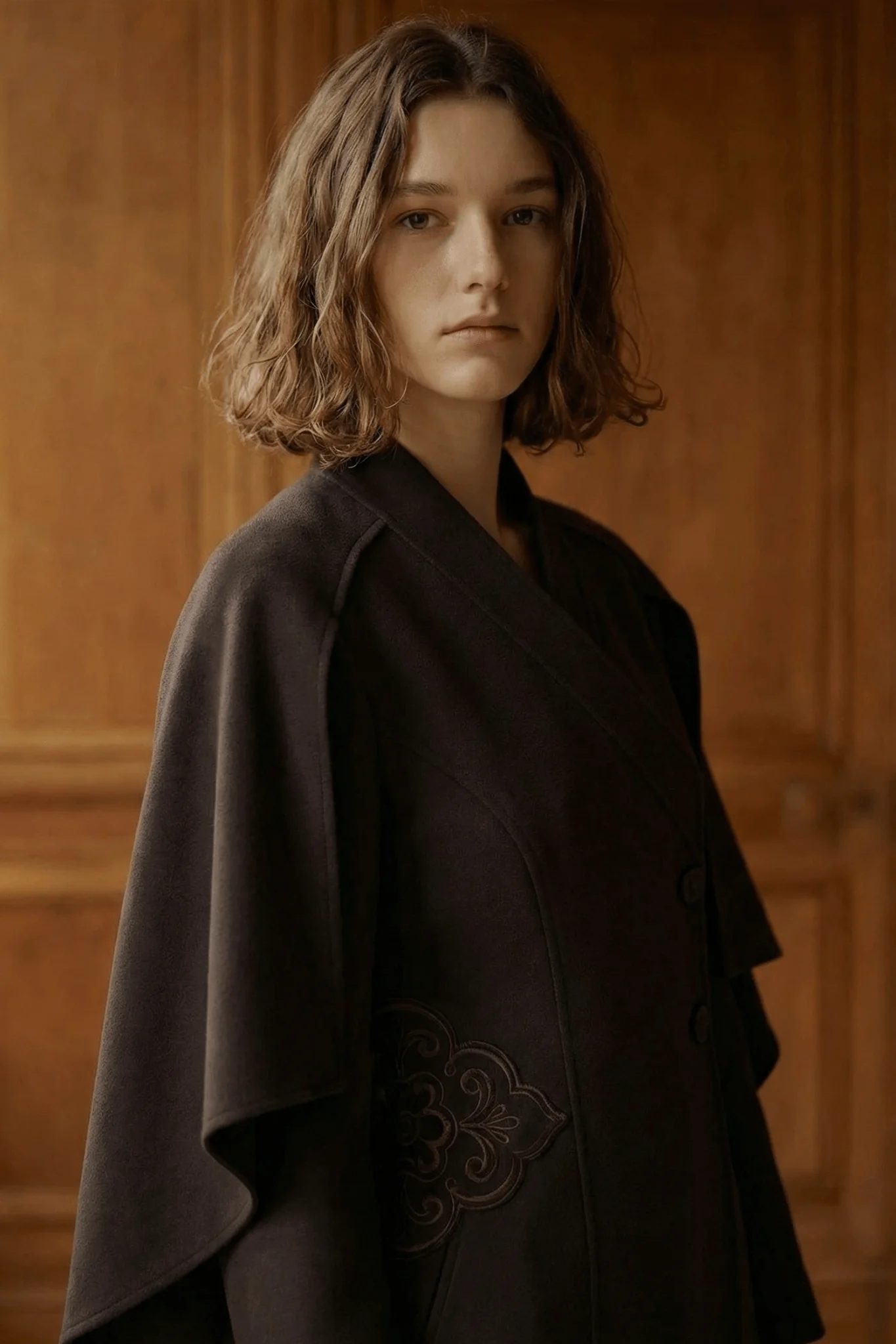 Umber Grace Overcoat - Image 4