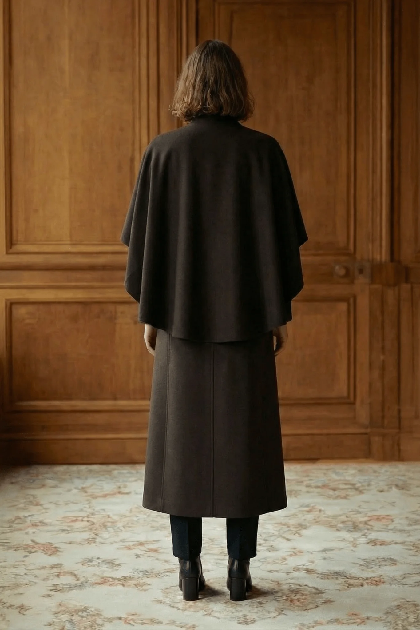 Umber Grace Overcoat - Image 6