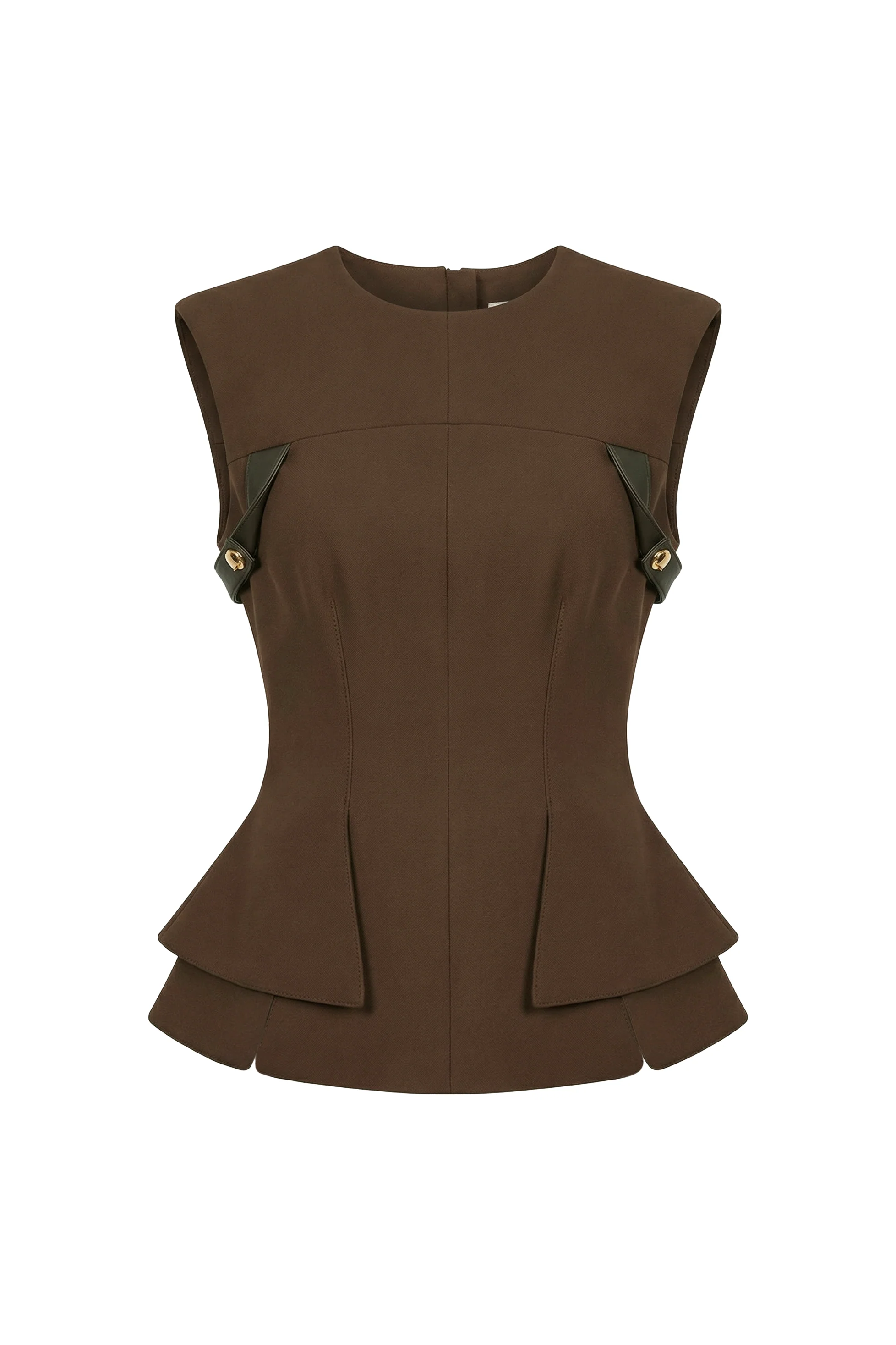 Valenne Sculpted Zip Top