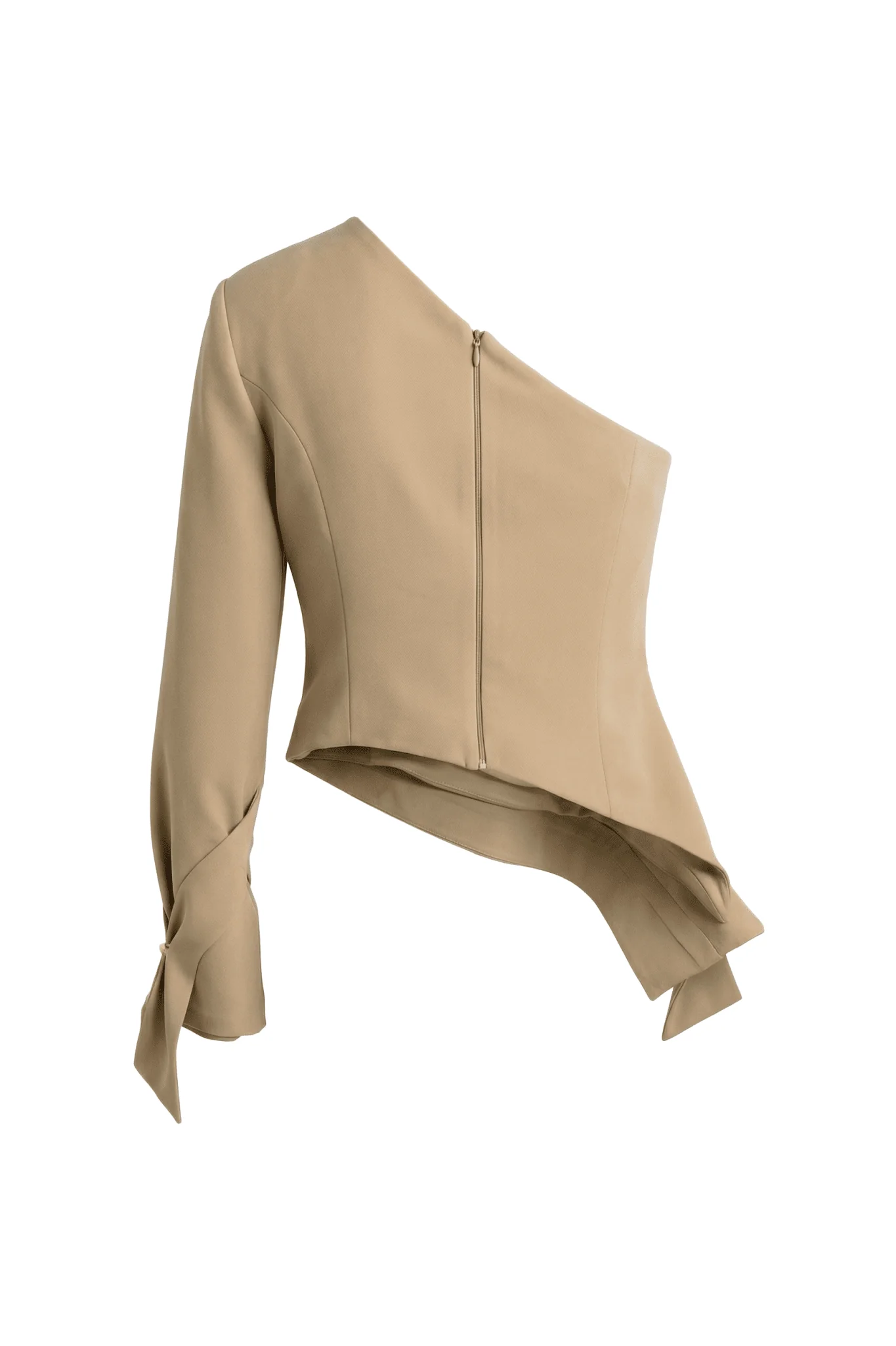 Valeri Artisan Asymmetric One-Shoulder Blouse - Image 3