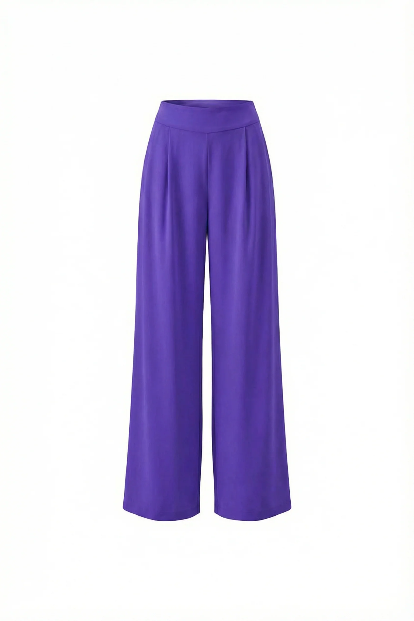 Valeria Crepe Silk Tie Trousers