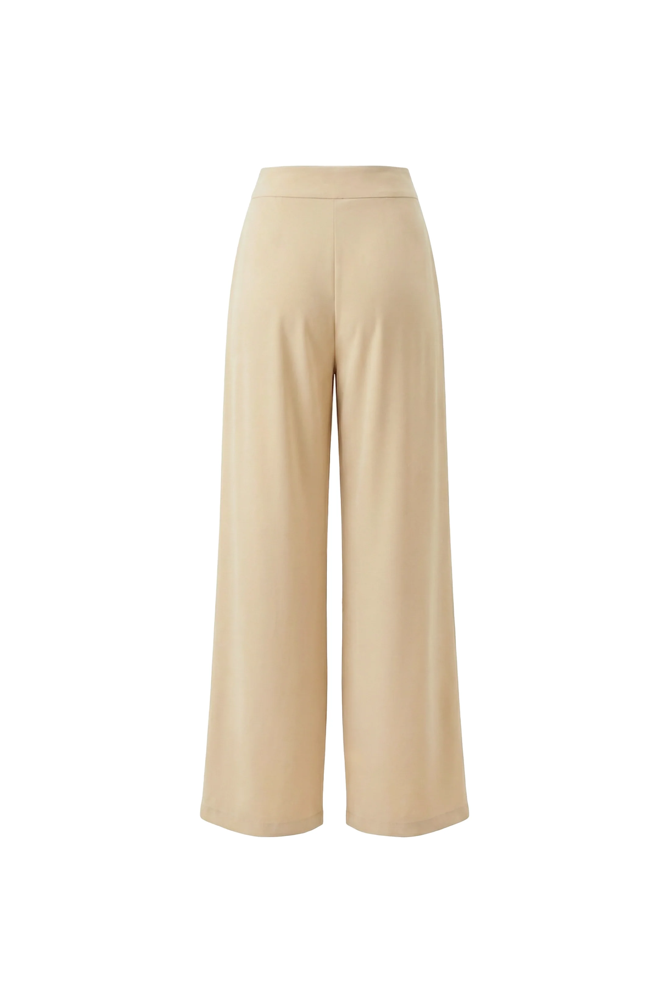 Valeria Crepe Silk Tie Trousers - Image 6