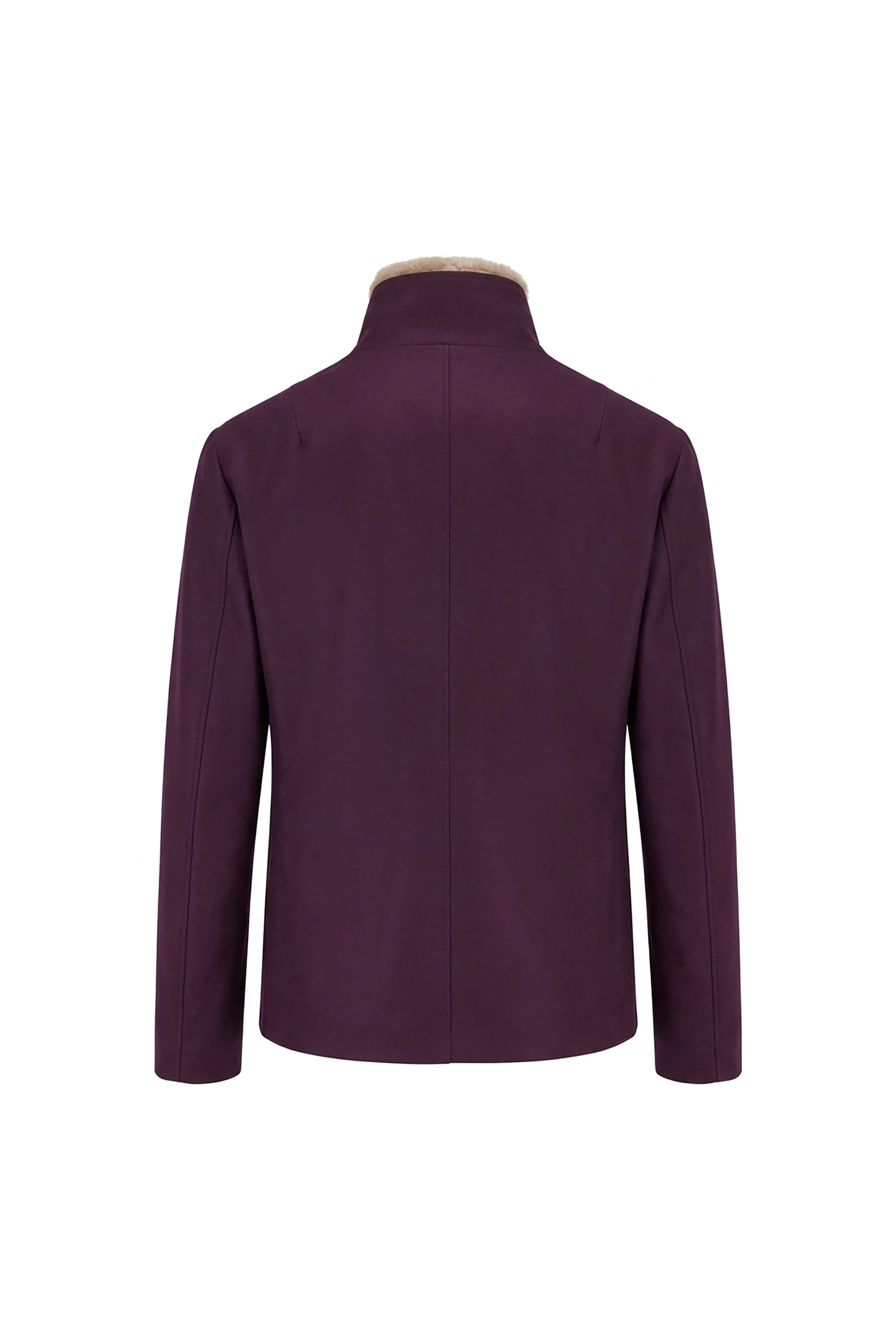 Valerio Wool Fur-Collar Jacket - Image 3