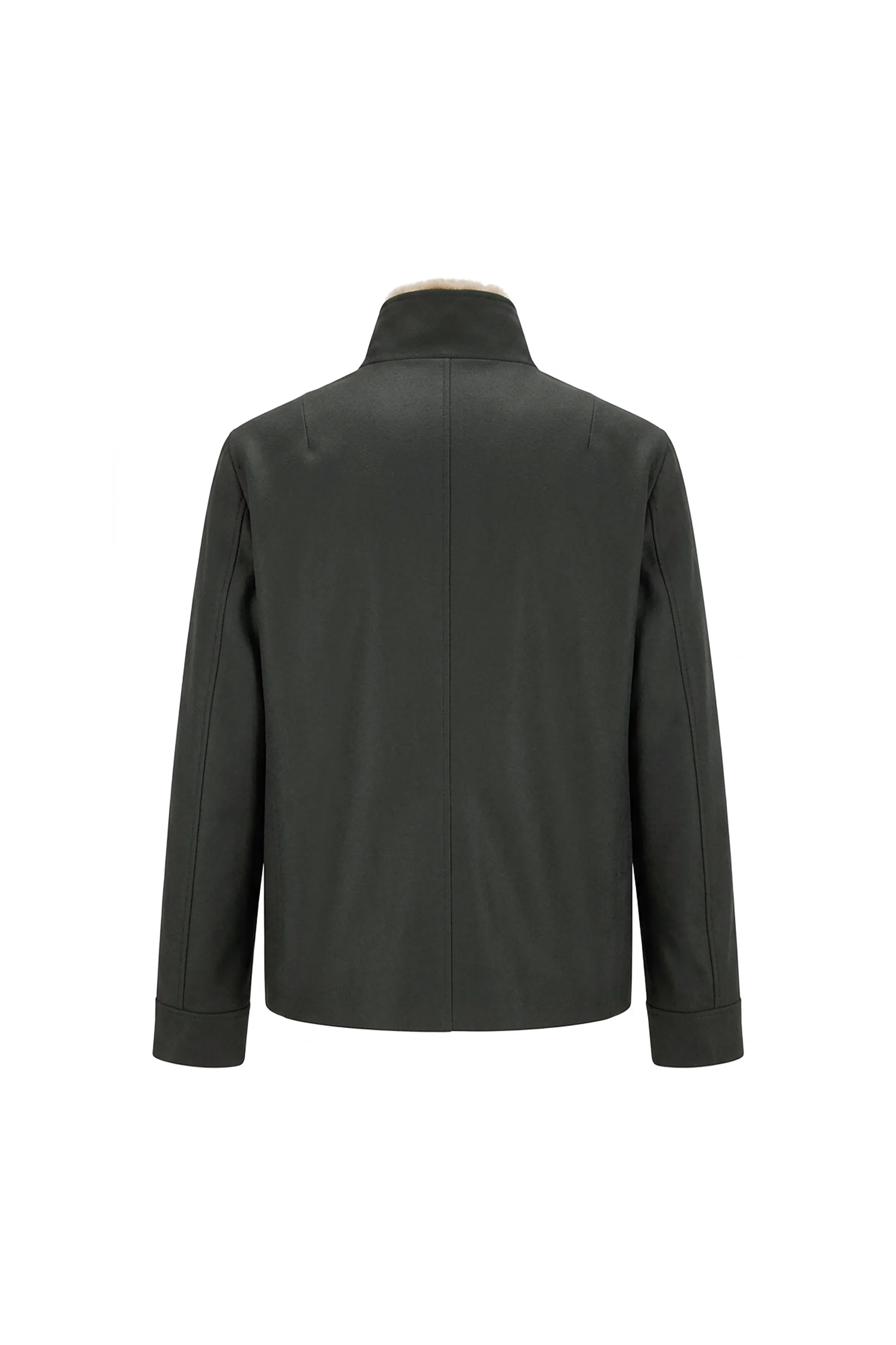 Velaro Wool Fur Collar Jacket - Image 4