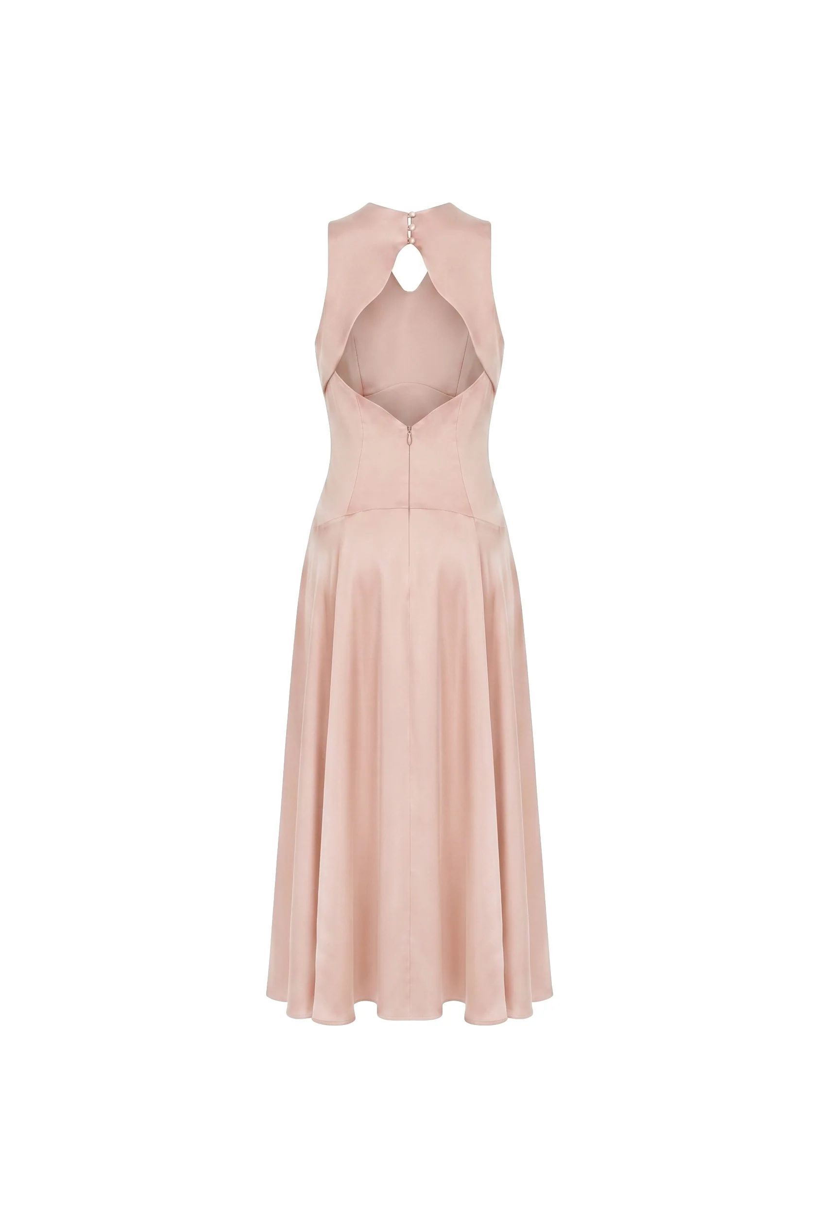 Velisse Blush Sculpted Dress - Image 7