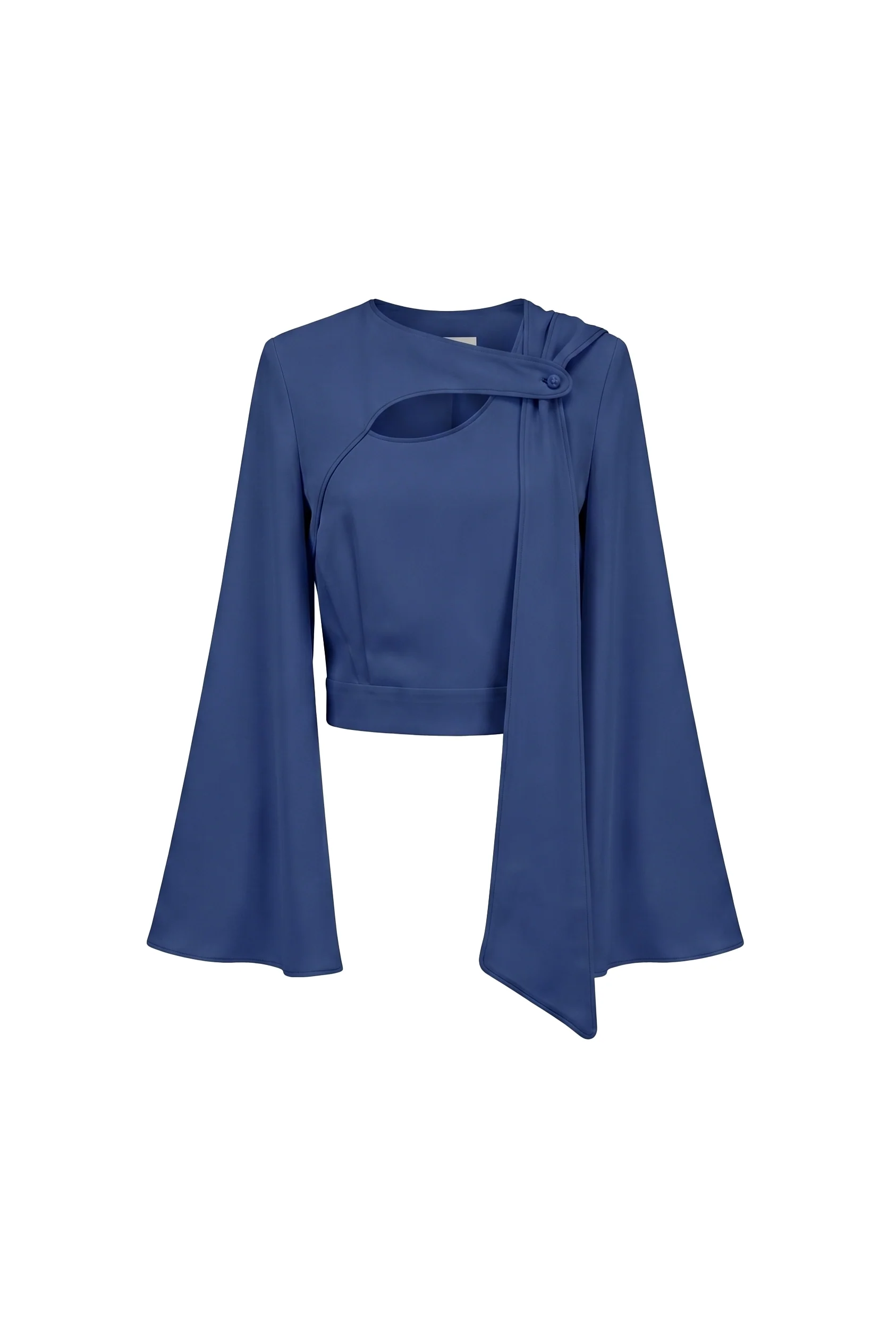 Velisse Draped Crepe Top