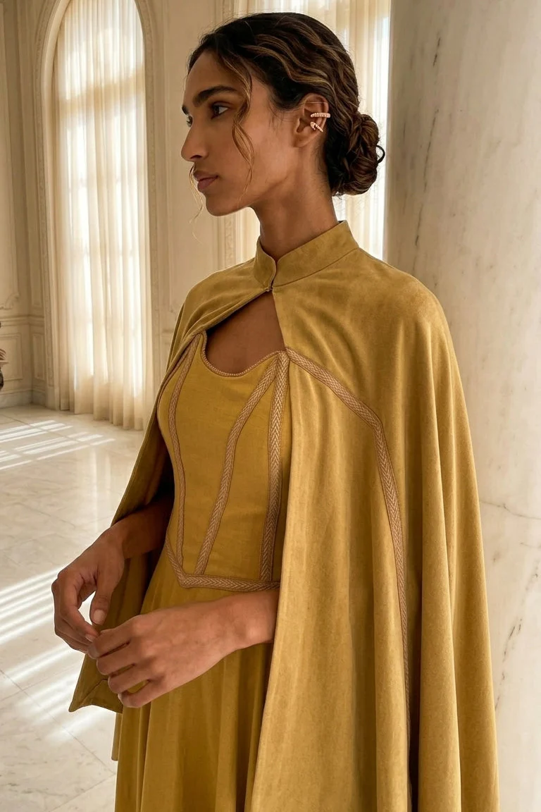 Velmira Draped Cape - Image 2