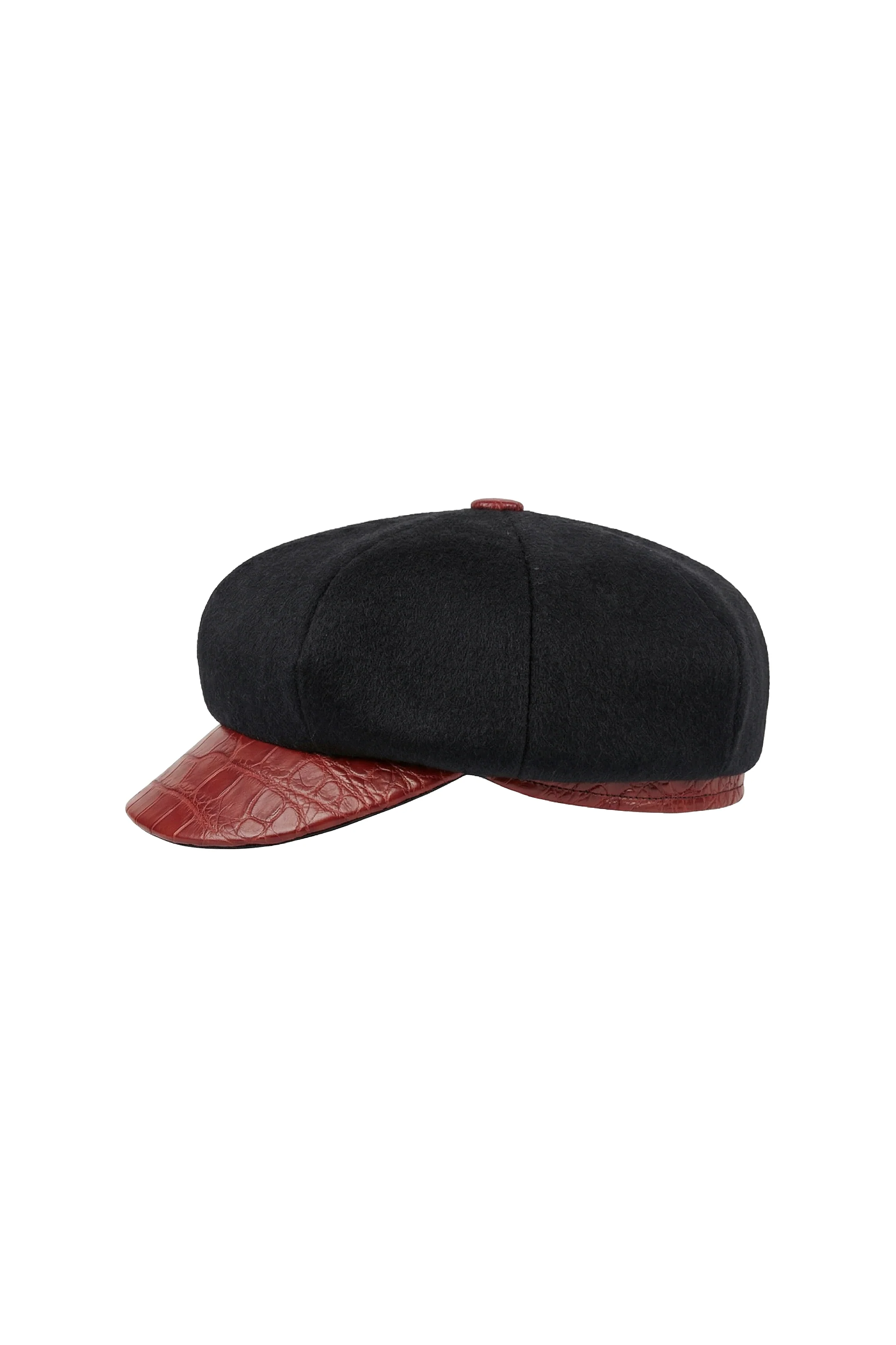 Velmire Cashmere Crocodile Cap - Image 3