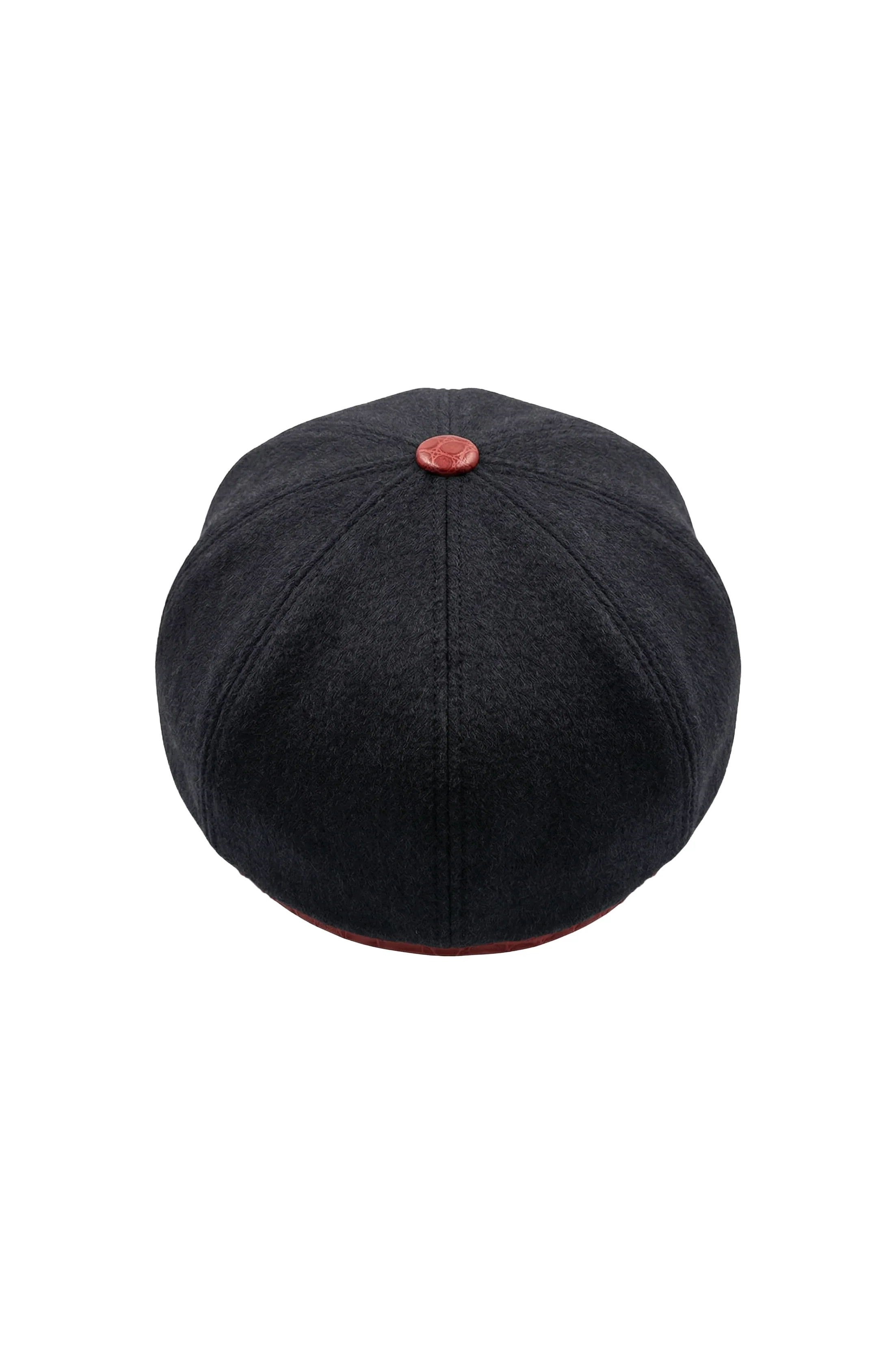 Velmire Cashmere Crocodile Cap - Image 4