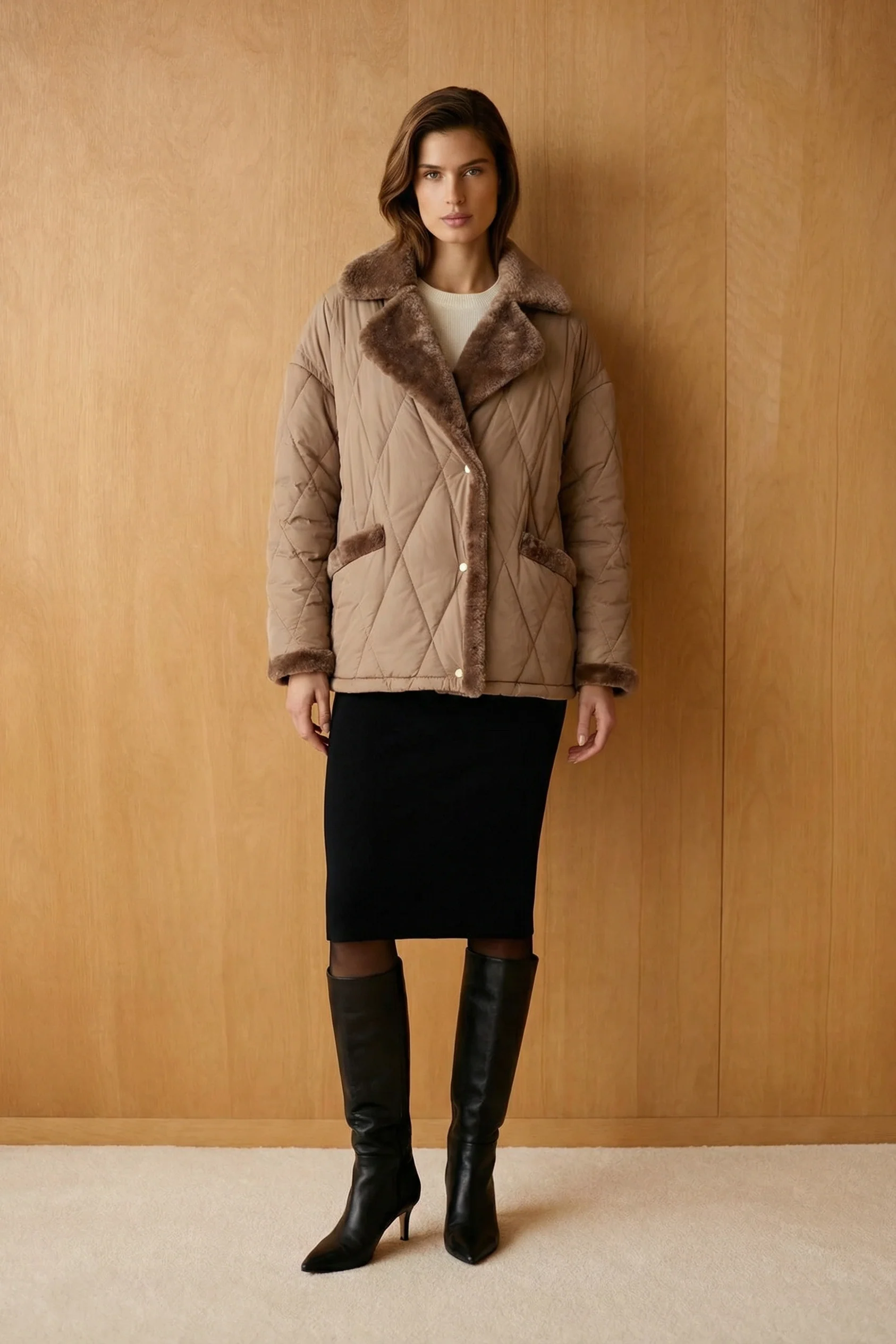 Velmora Quilted Rex Jacket - Image 5