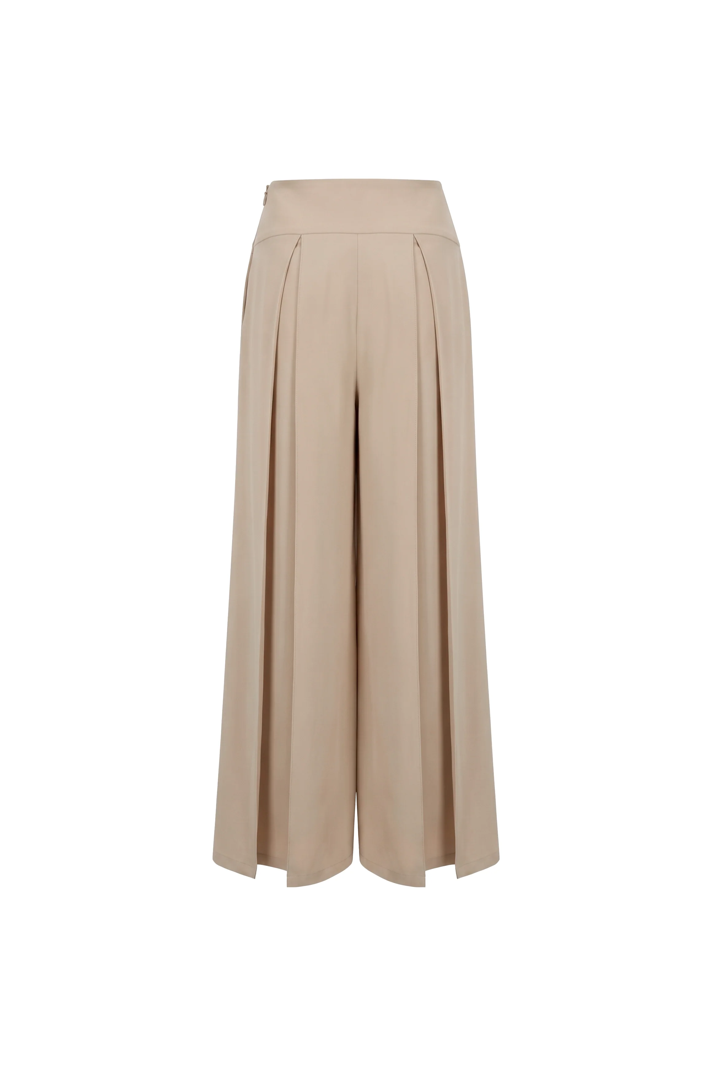 Veloura Sculpted Wide-Leg Trousers - Image 4