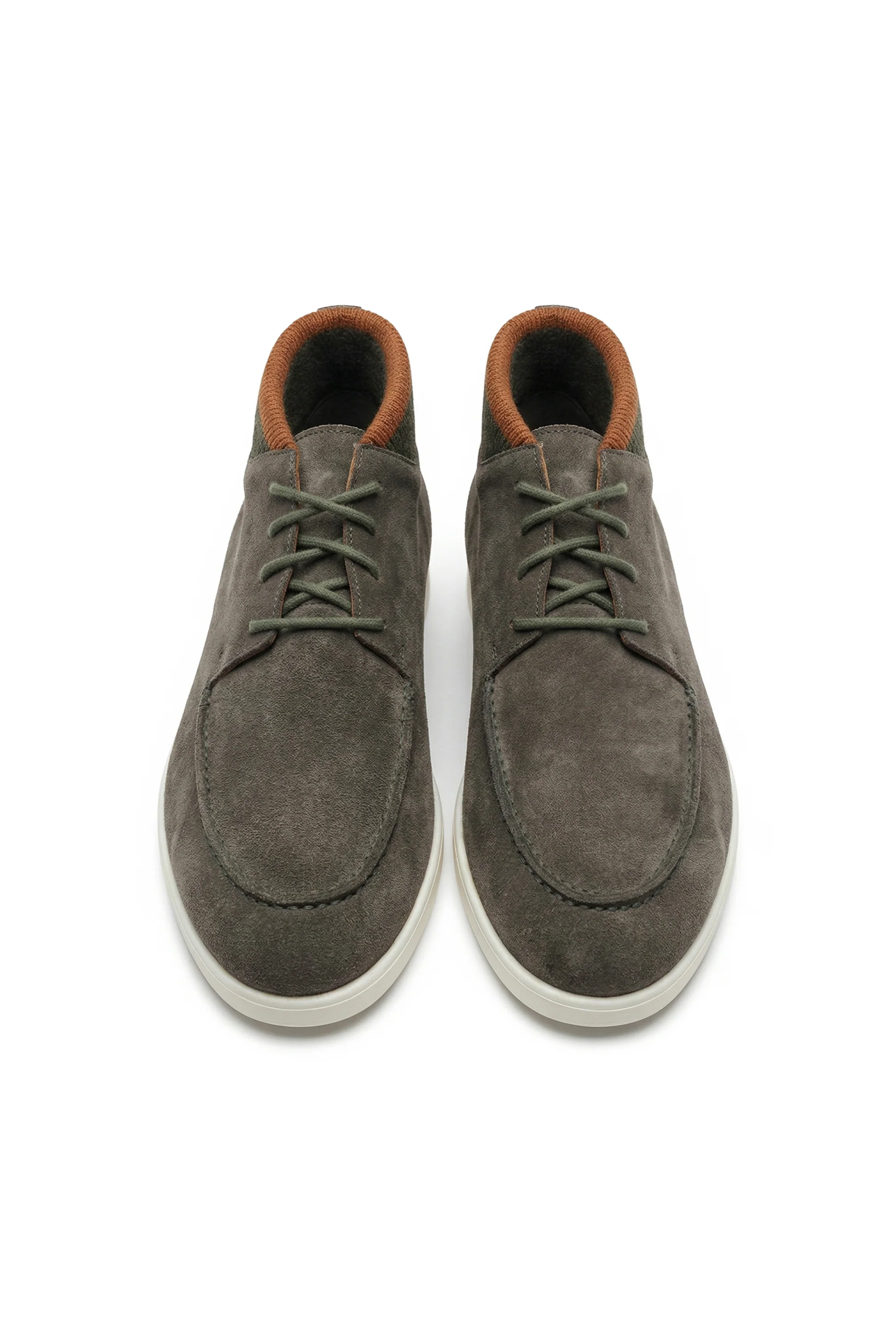 Verde Morbido Suede Walk Boots - Image 2