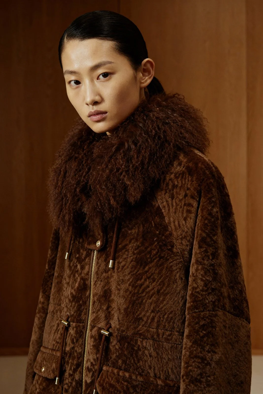 Whisky Astragan Fur Parka - Image 5