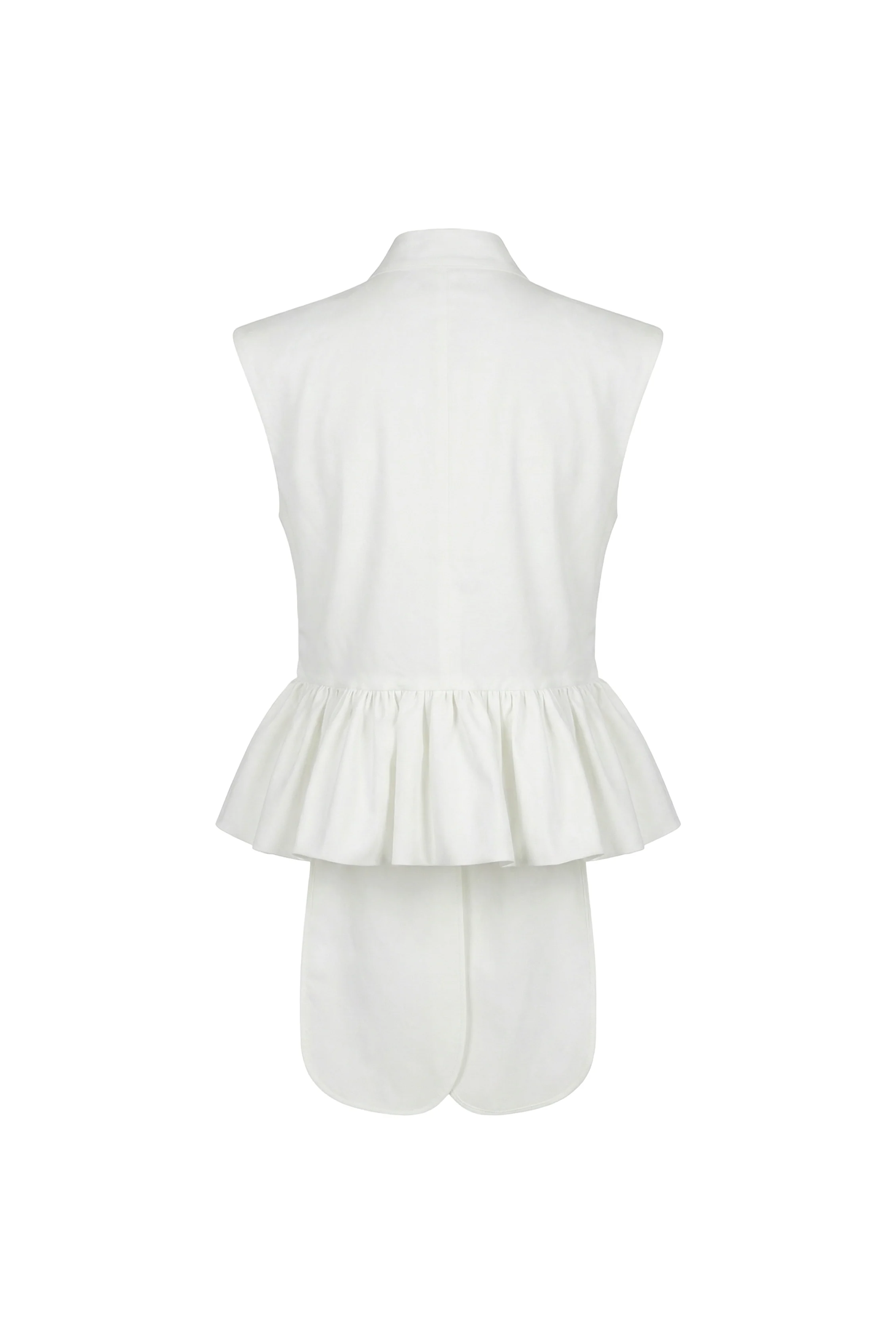 Valerie Bow Peplum Top - Image 4