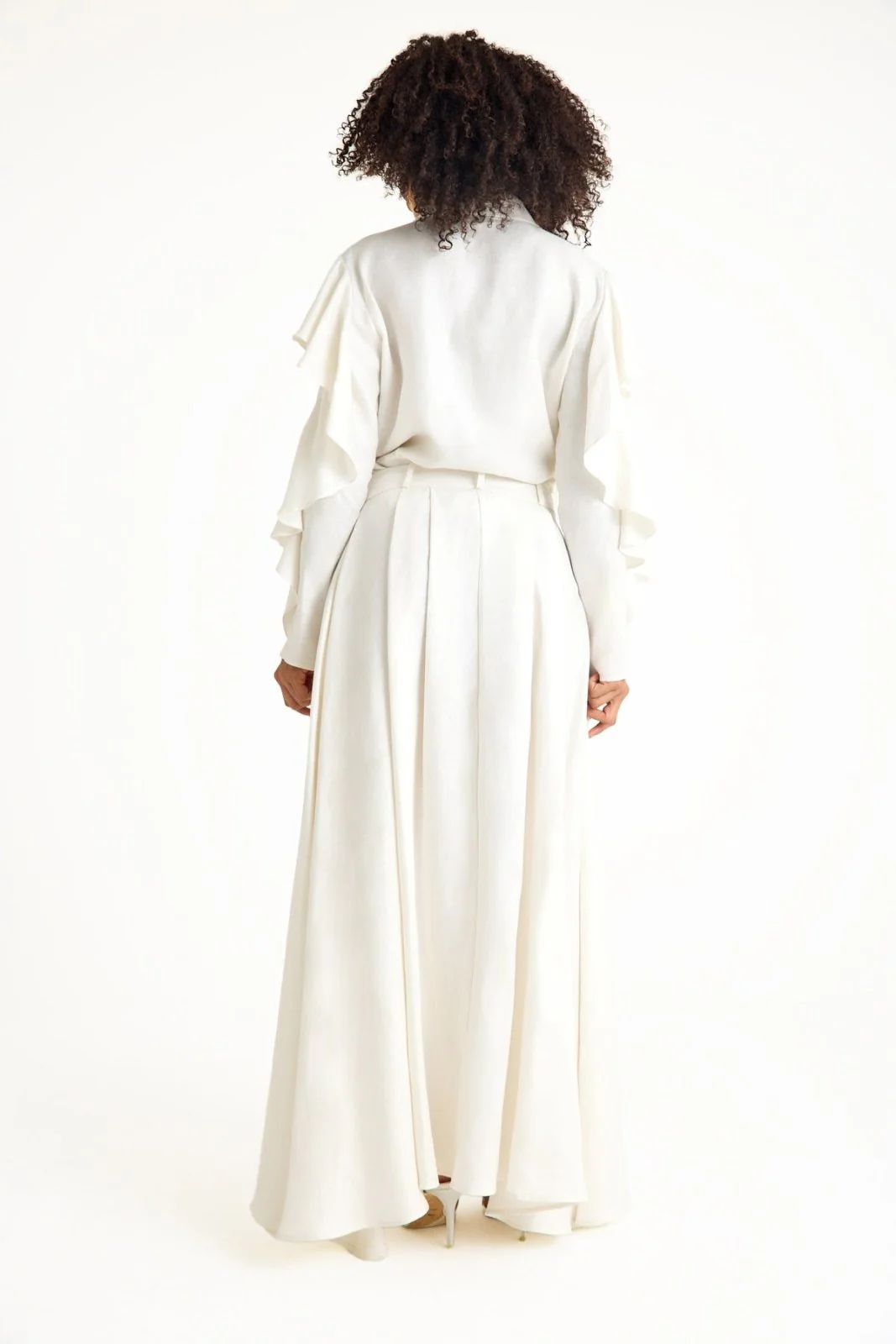 White Maxi Skirt - Image 5