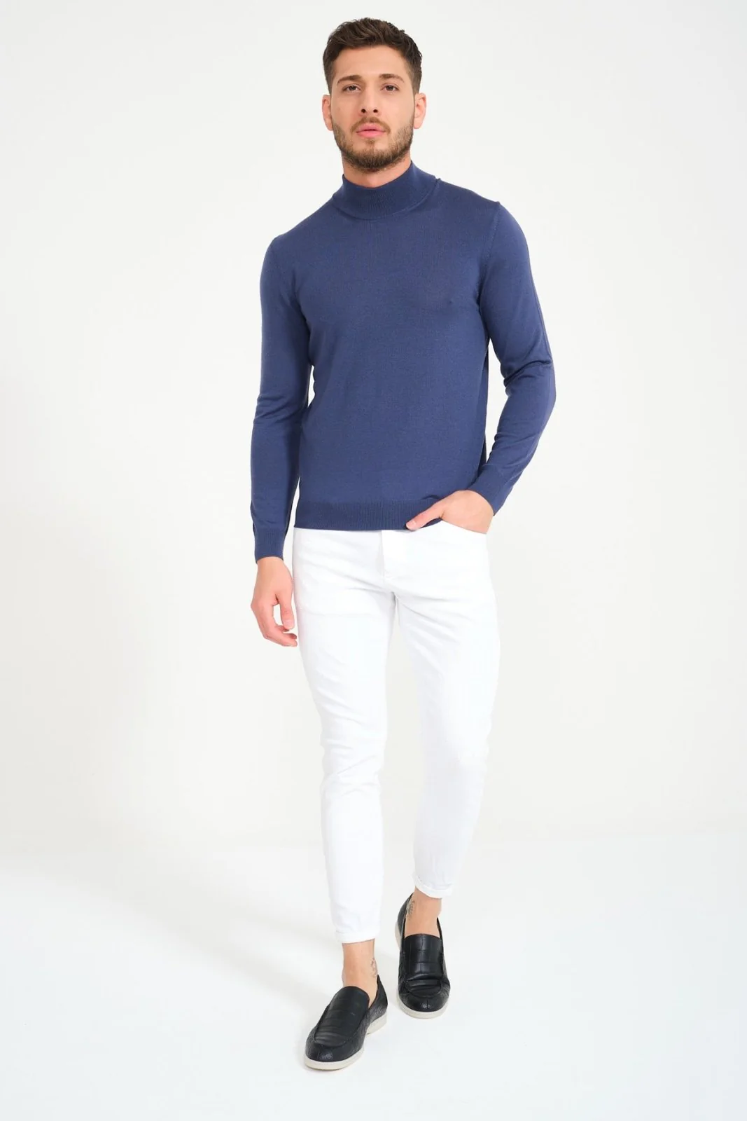 Wool Knit Sweater - Image 14