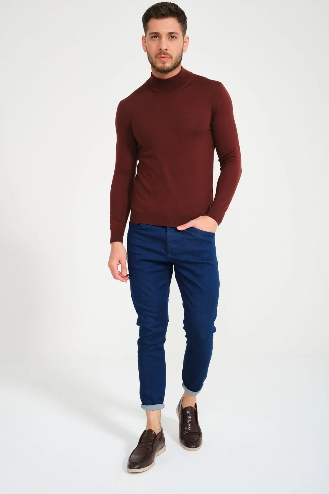 Wool Knit Sweater - Image 20