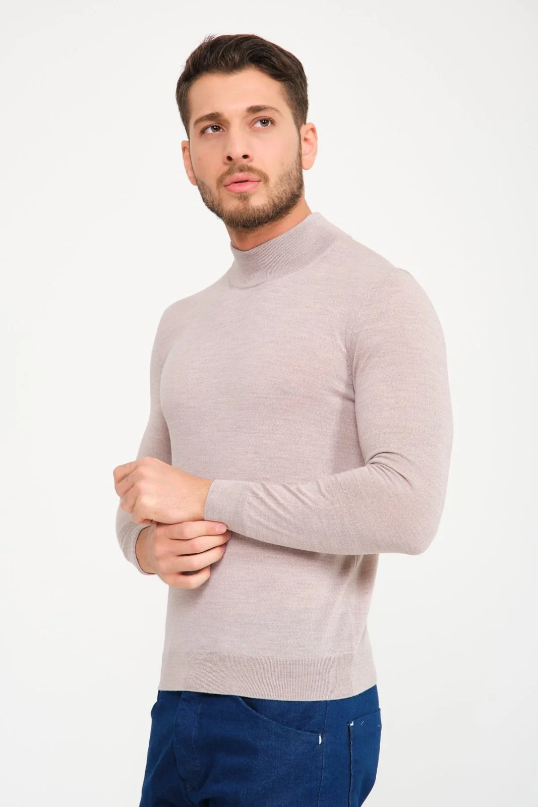 Wool Knit Sweater - Image 36