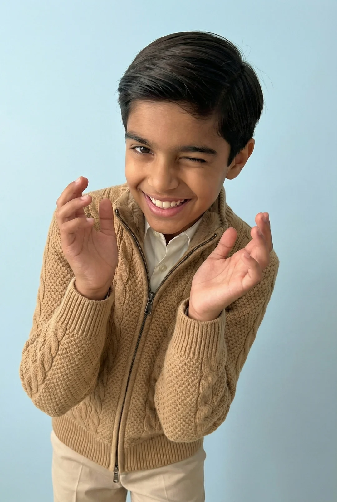 Young Heritage Knit Cardigan - Image 6